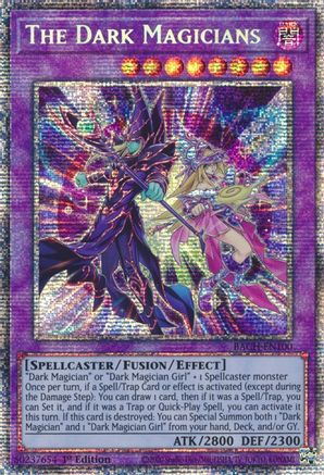 The Dark Magicians [BACH-EN100] Starlight Rare