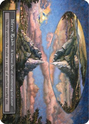Mirror Realm foil β Sorcery TCG Mirror Realm (Foil) - Beta Foil