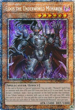 Eidos the Underworld Monarch (Starlight Rare) (DUAD-EN017) - (Starligh Eidos the Underworld Monarch (Starlight Rare) (DUAD-EN017) - (Starligh