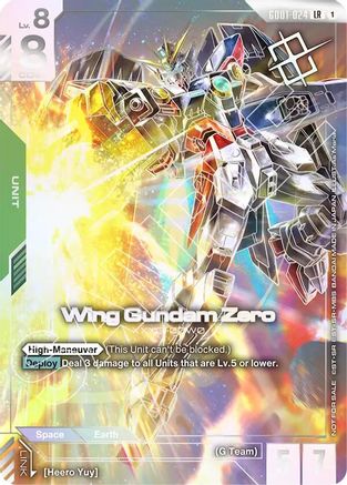 Wing Gundam Zero (Championship Winner Card 01) (GD01-024)