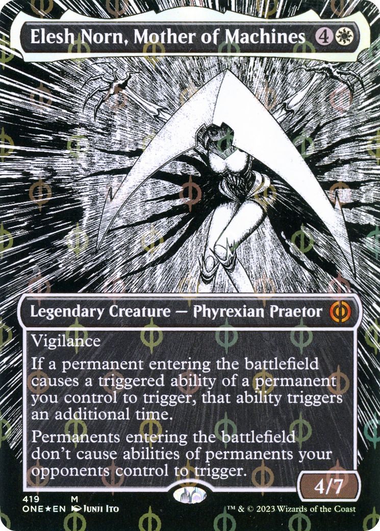 Elesh Norn, Mother of Machines (ONE-419) - Phyrexia: All Will Be One: