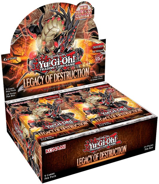 遊戯王☆LEGACY OF DESTRUCTION未開封BOX×4(+1パック) - メルカリ