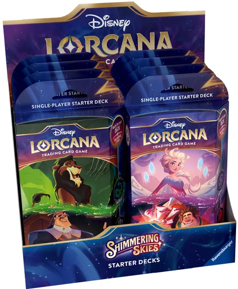 Disney Lorcana TCG: Shimmering Skies Starter Deck (Emerald, 06/01/2024