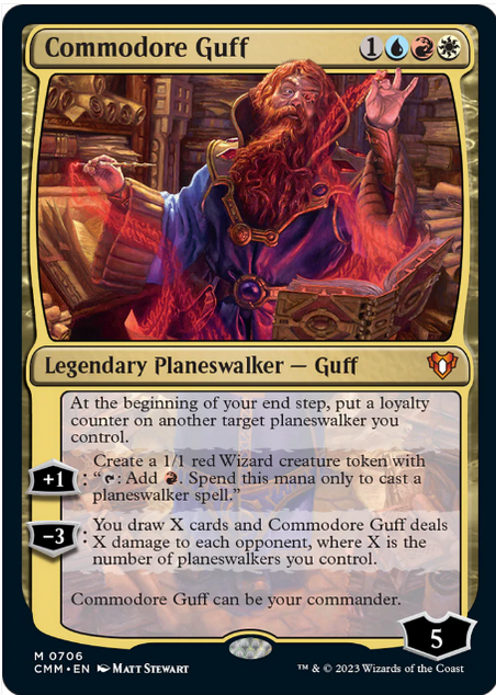 Commander League Week 14 Planeswalker Commanders