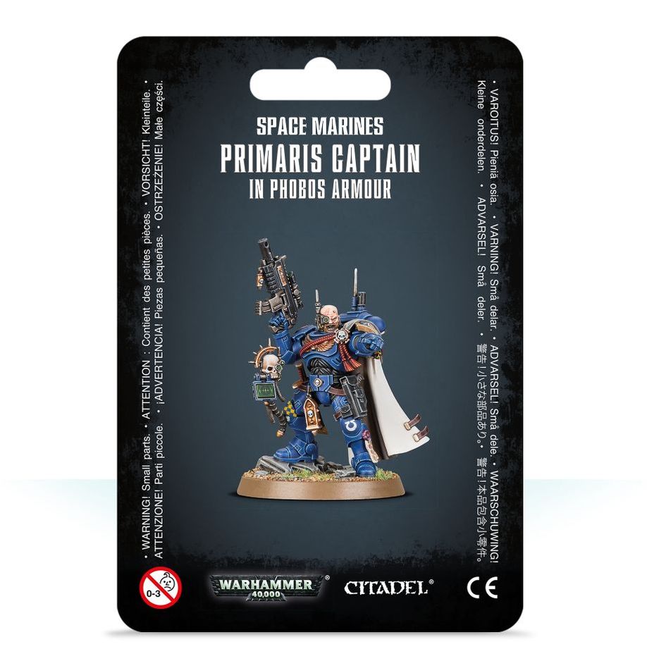 Space Marines: Captain in Phobos Armour (48-68)