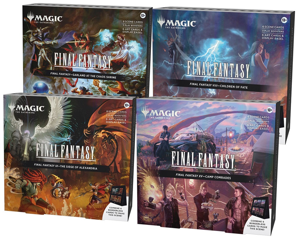 Final Fantasy Scene Box - Case of 4