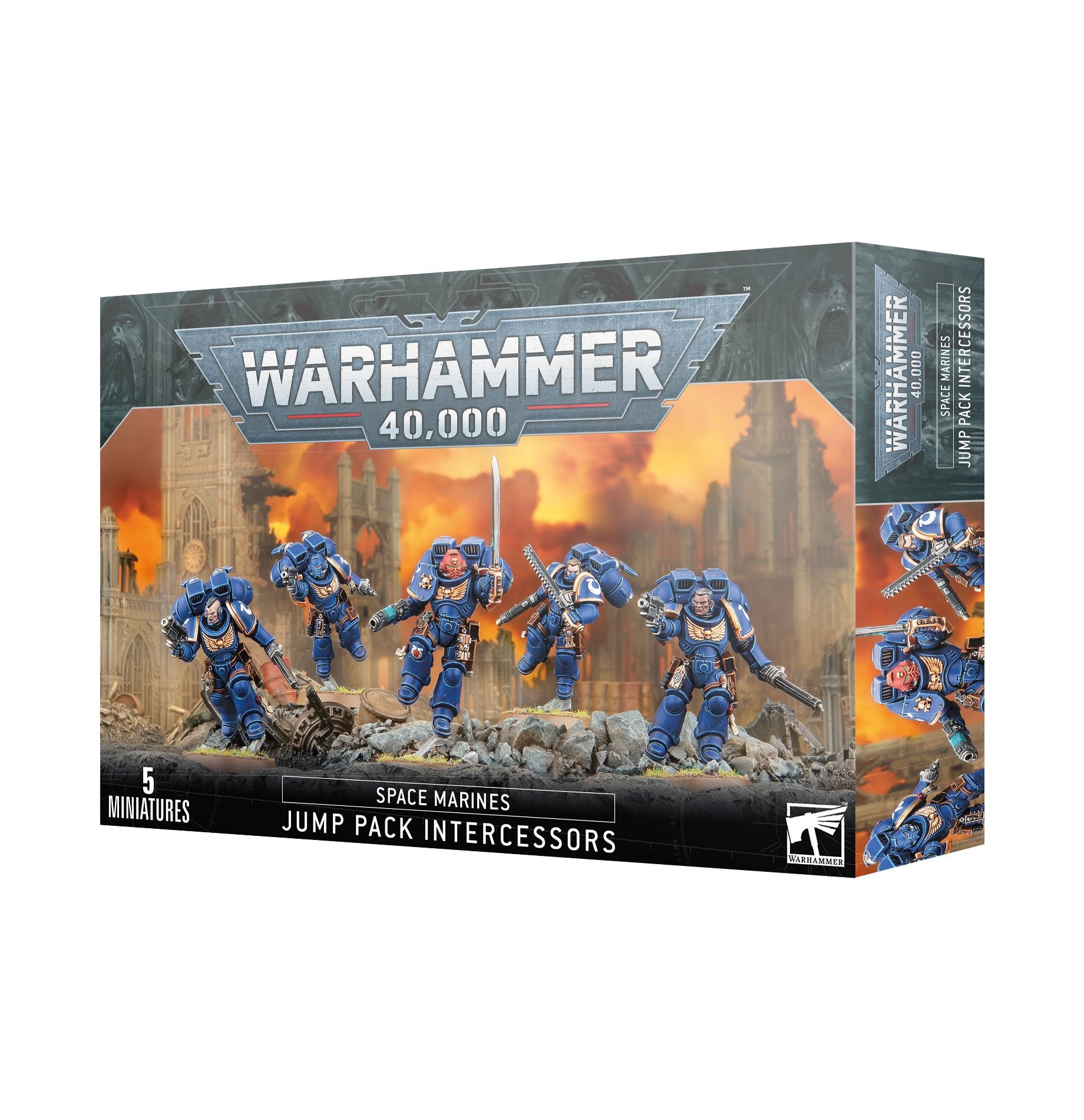 Space Marines: Jump Pack Intercessors Squad (48-13)