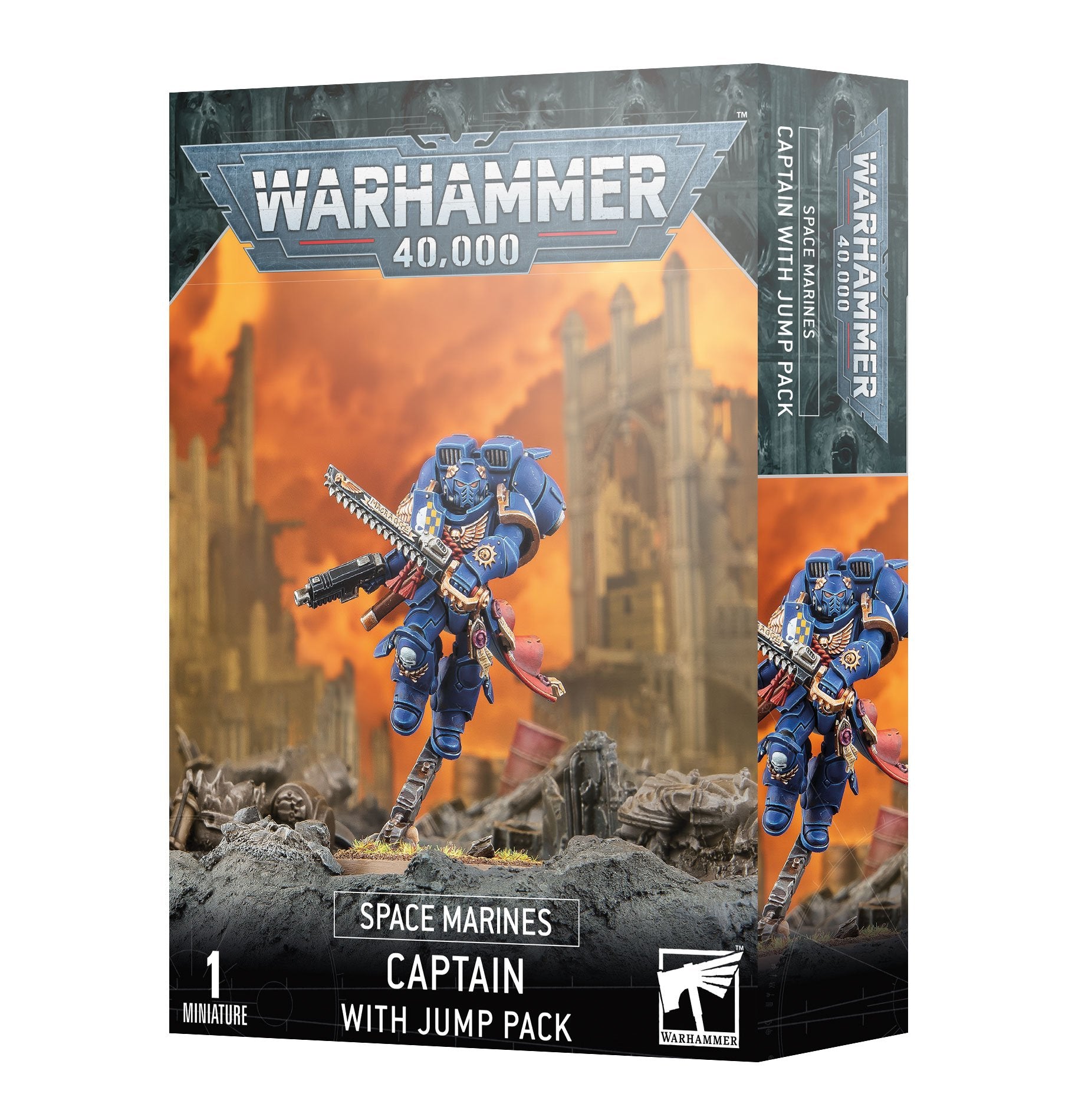 Space Marines: Captain with Jump Pack (48-17)