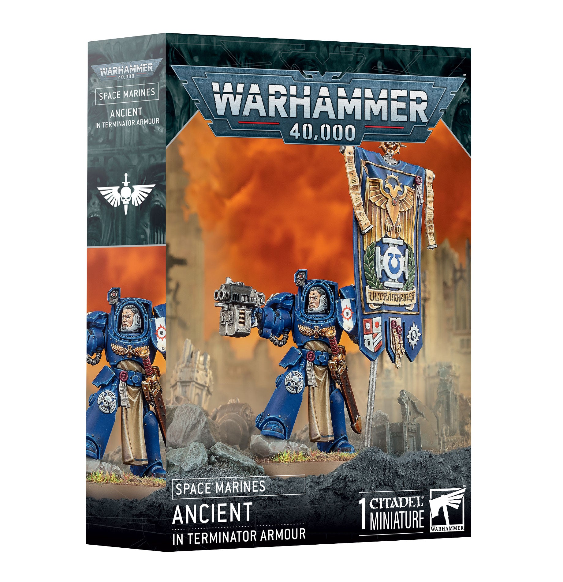 SPACE MARINES: ANCIENT IN TERMINATOR ARMOUR (48-104)