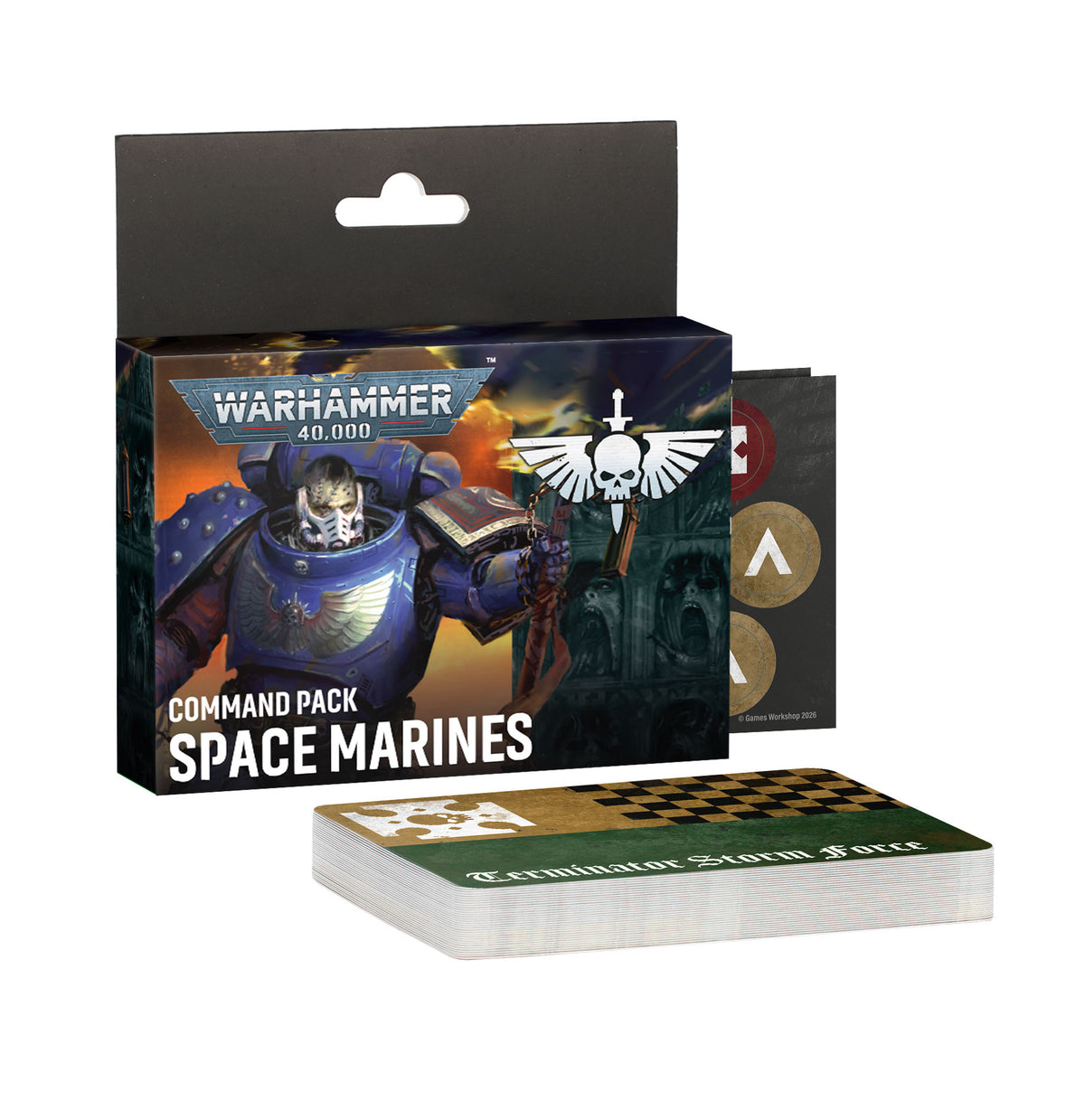 COMMAND PACK: SPACE MARINES (ENG) (48-02) (PRE-ORDER)