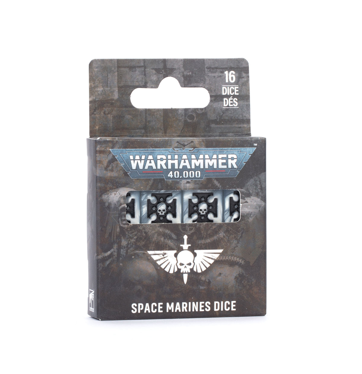 WARHAMMER 40000: SPACE MARINES DICE (48-111) (PRE-ORDER)