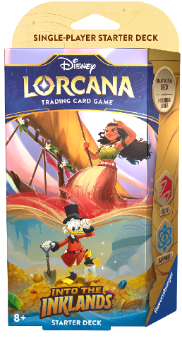 Lorcana: Into the Inklands Starter Deck Ruby Sapphire