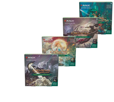 Lord of the Rings Tales of Middle Earth Holiday Scene Box Set of 4