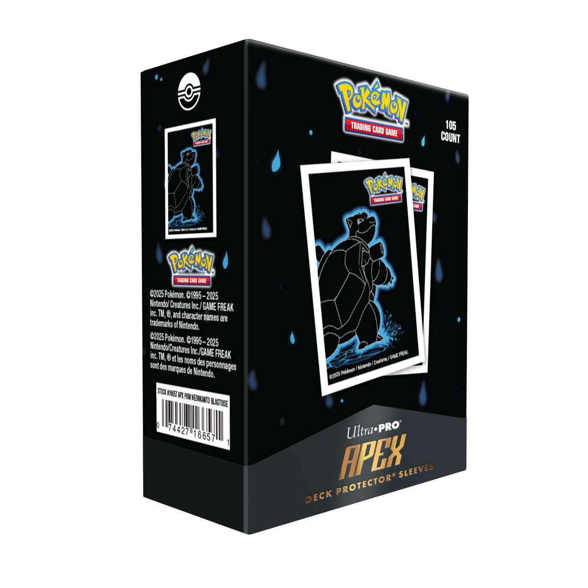 Ultra Pro Apex Sleeves - Pokemon - Neon Kanto Evolution