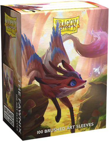 Dragon Shield Brushed Art Sleeves 100ct. The Fawnix