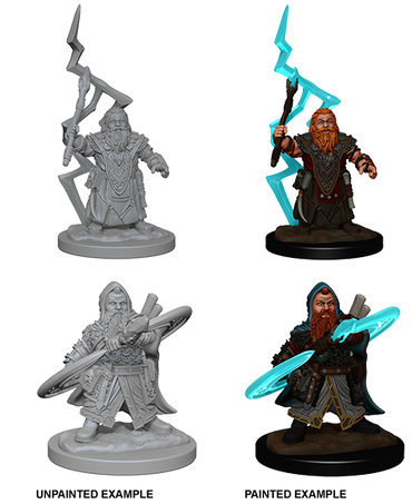 Nolzur's Marvelous Miniatures - Dwarf Male Sorcerer