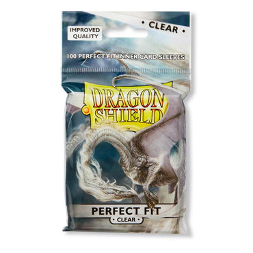 Dragon Shield Perfect Fit Sleeve Top Load - Clear ‘Sanctus’ 100ct