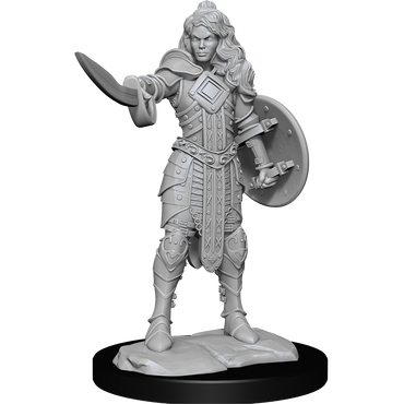 Pathfinder Battles Unpainted Minis: Female Human Champion