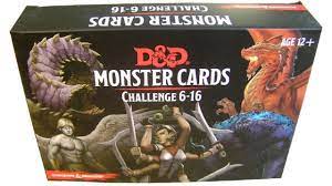 Dungeons & Dragons Spellbook Cards: Monster Cards Challenge 6 - 16