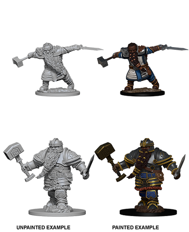 Nolzur's Marvelous Miniatures - Dwarf Fighter