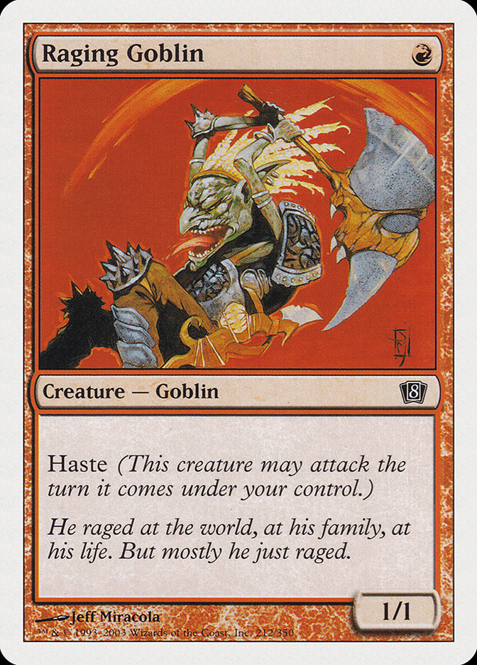 Raging Goblin [Eighth Edition]