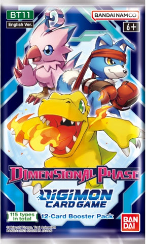 Digimon Dimensional Phase Booster Pack