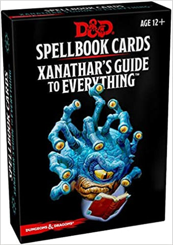 Dungeons & Dragons Spellbook Cards: Xanathar's Guide to Everything