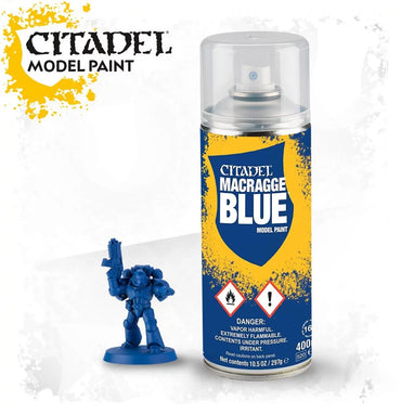 Macragge Blue: Spray Paint
