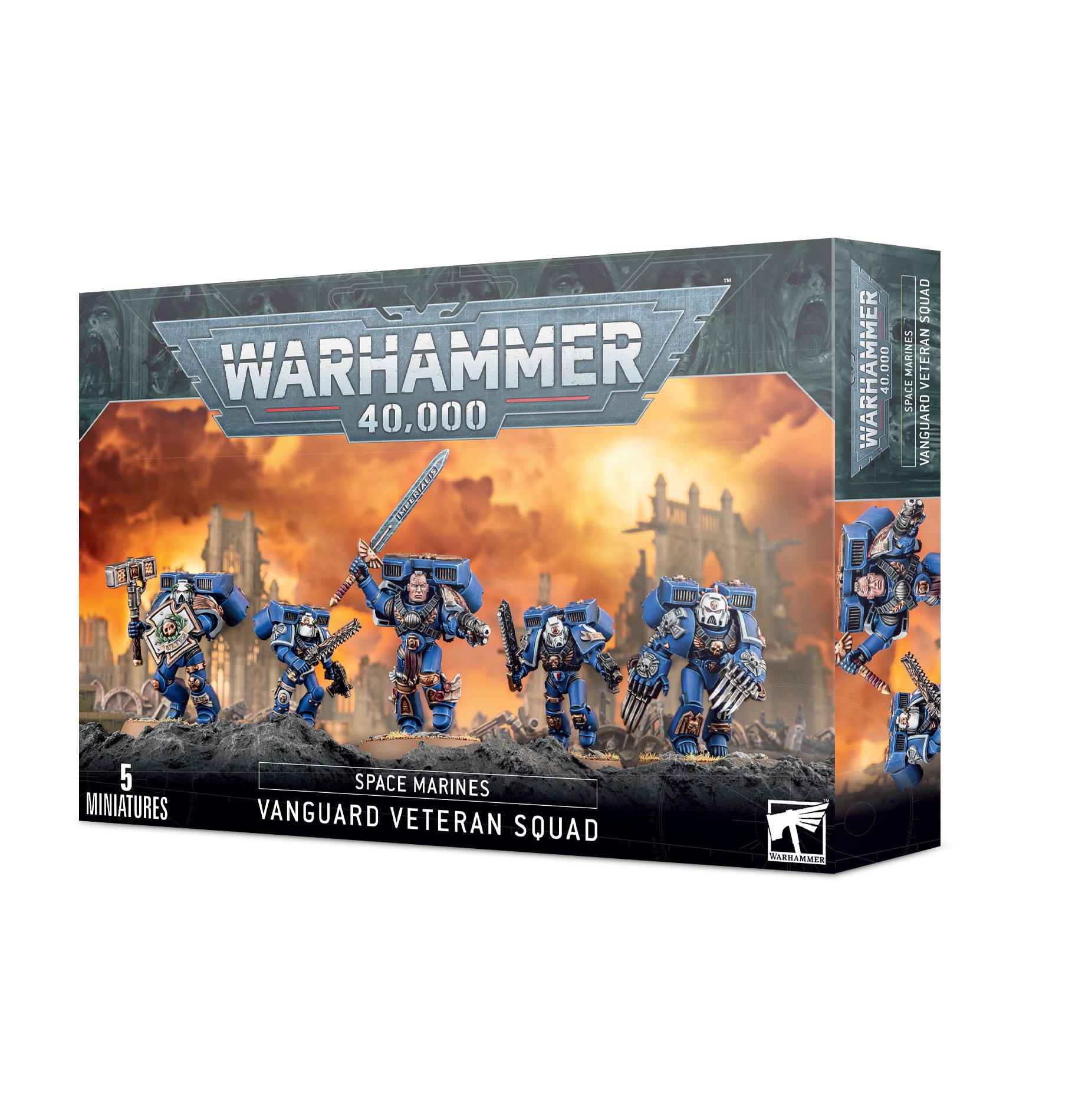 Space Marines: Vanguard Veteran Squad (48-18)