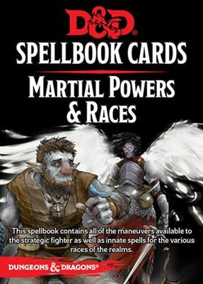 Dungeons & Dragons Spellbook Cards: Martial Powers & Races