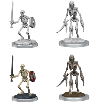 Wizkids Unpainted Miniatures - Skeletons